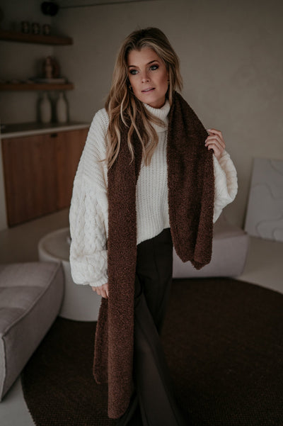 Pigolio scarf I Brown - Wild Souls by JV® - Scarfs