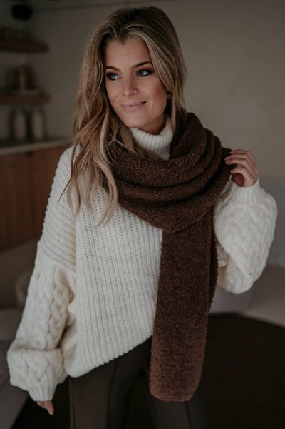 Pigolio scarf I Brown - Wild Souls by JV® - Scarfs