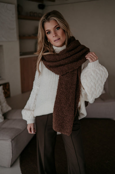 Pigolio scarf I Brown - Wild Souls by JV® - Scarfs