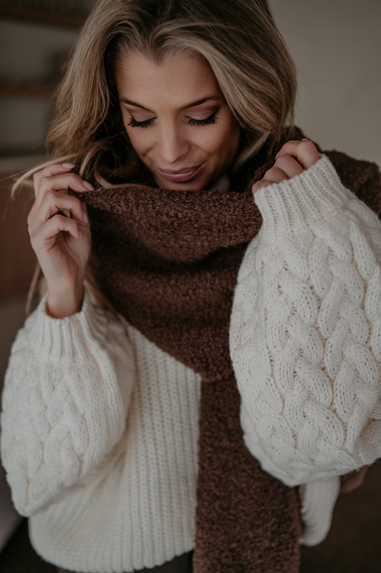 Pigolio scarf I Brown - Wild Souls by JV® - Scarfs