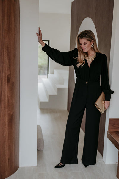 Piunete jumpsuit I Black - Wild Souls by JV® - Jumpsuits