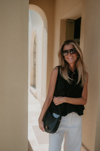 Pizzo top I Black - Wild Souls by JV® - Tops