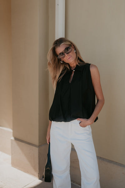 Pizzo top I Black - Wild Souls by JV® - Tops
