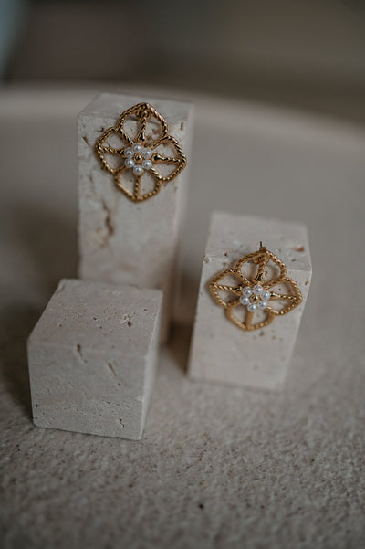 Pluvo earrings I Gold - Wild Souls by JV® - Earrings