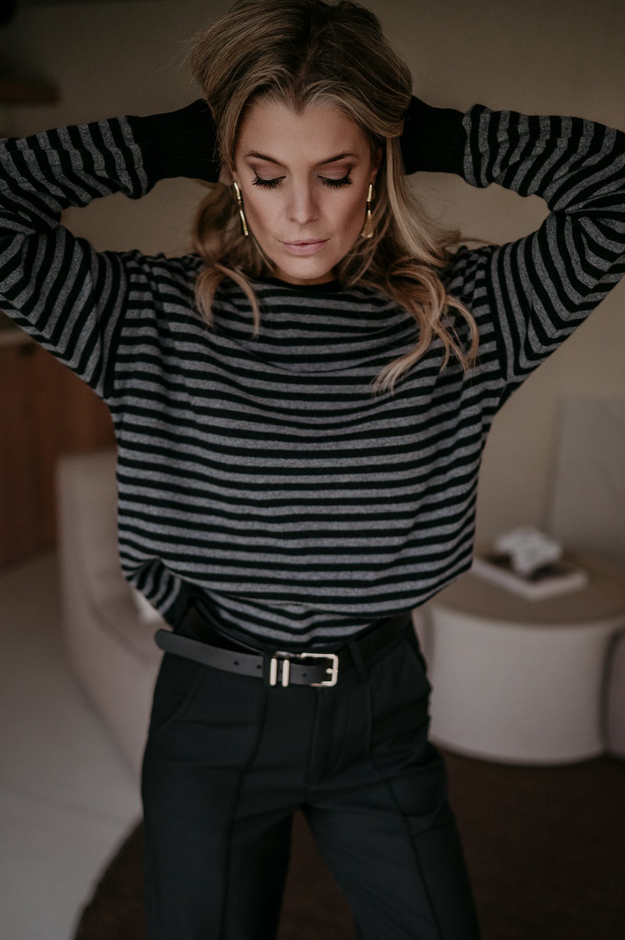 Poleri knit I Black & Grey - Wild Souls by JV® - Knits