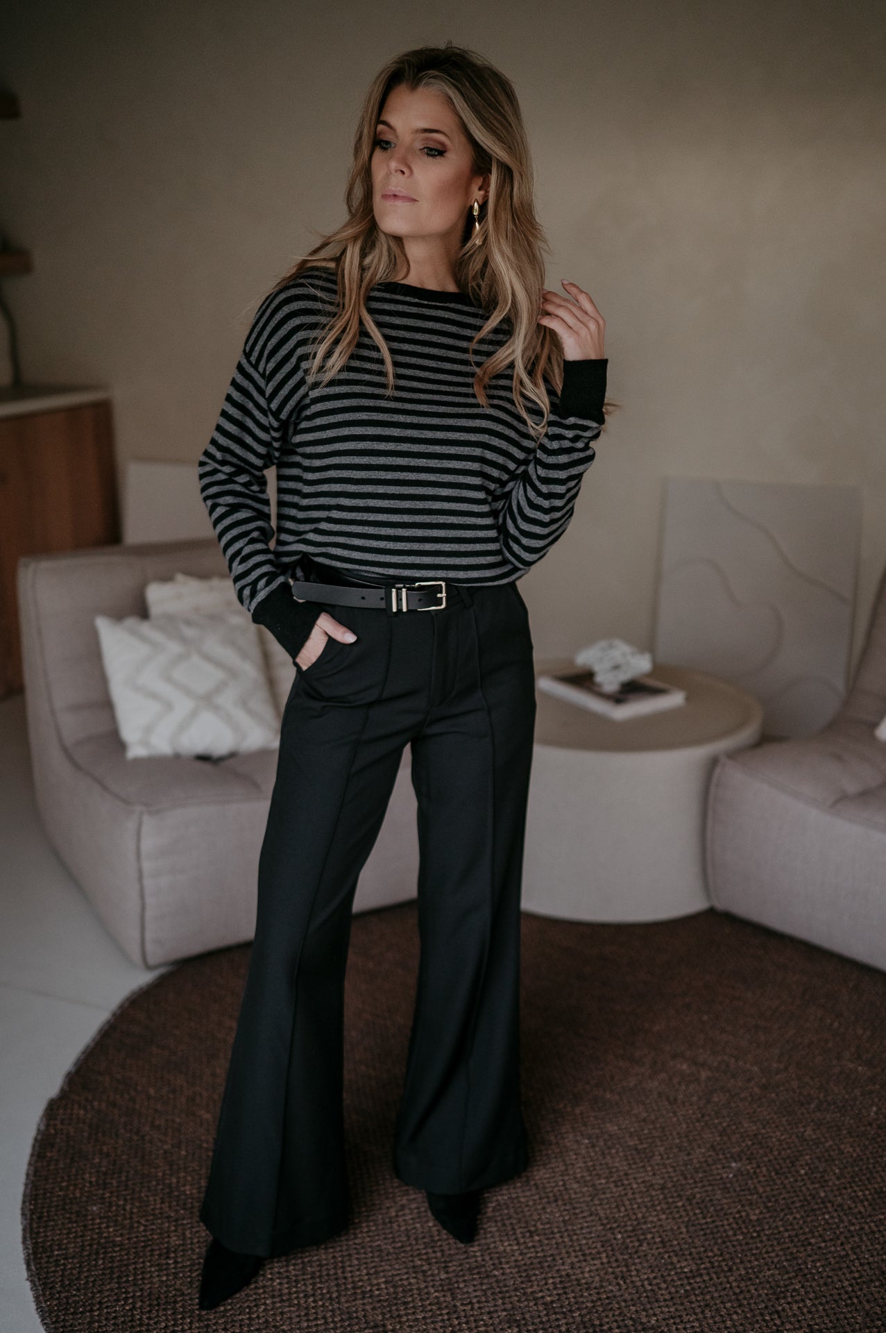 Poleri knit I Black & Grey - Wild Souls by JV® - Knits