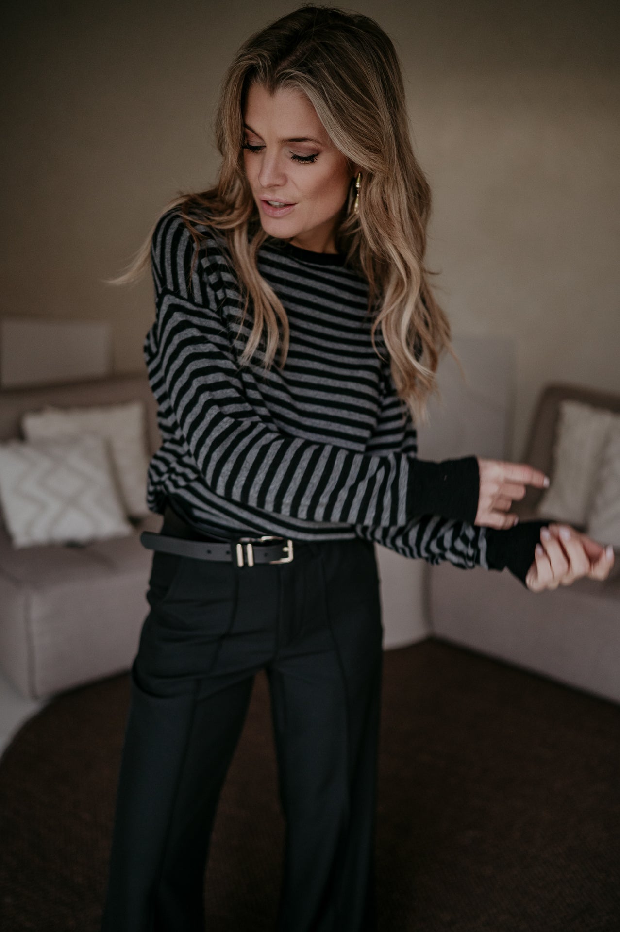 Poleri knit I Black & Grey - Wild Souls by JV® - Knits