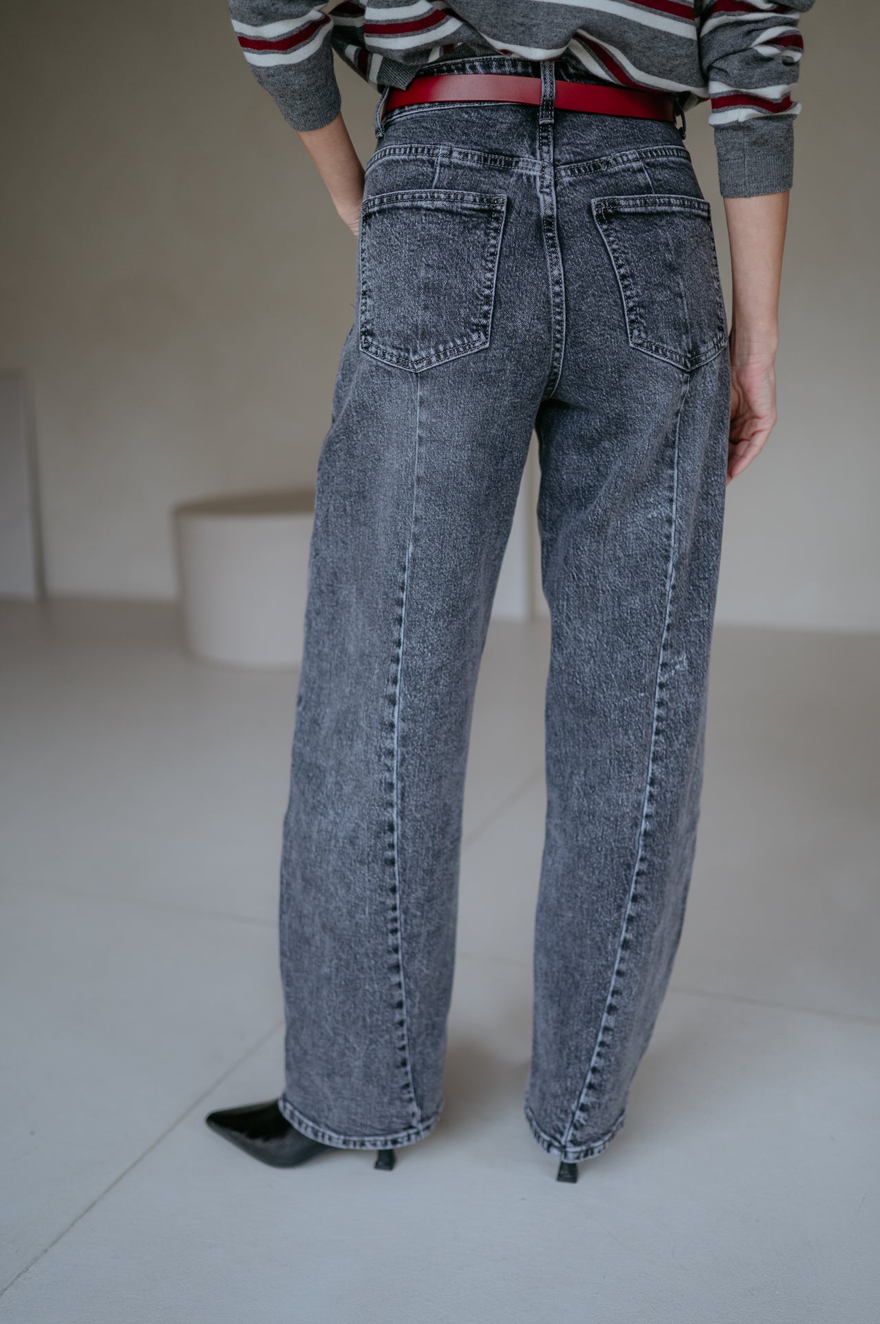 Polia jeans I Dark Grey - Wild Souls by JV® - Jeans