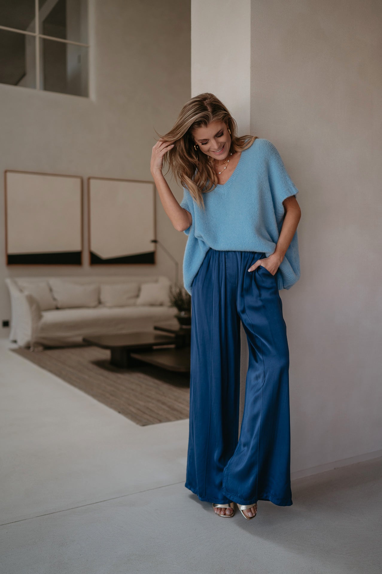 Pomata knit I Light Blue - Wild Souls by JV® - Knits