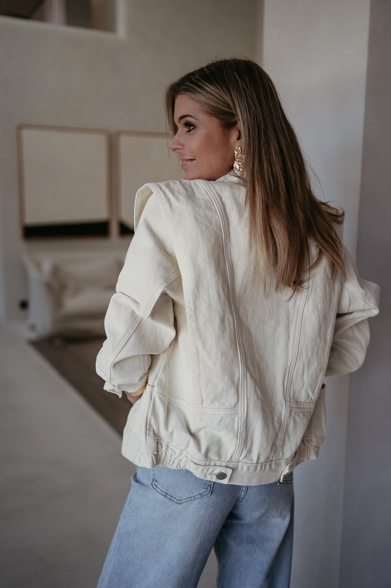 Portrei jacket I Ecru - Wild Souls by JV® - Jackets