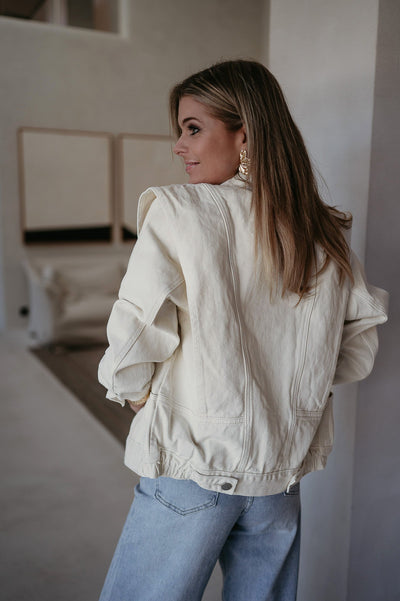 Portrei jacket I Ecru - Wild Souls by JV® - Jackets