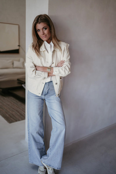 Portrei jacket I Ecru - Wild Souls by JV® - Jackets