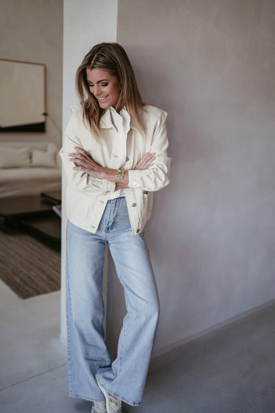 Portrei jacket I Ecru - Wild Souls by JV® - Jackets