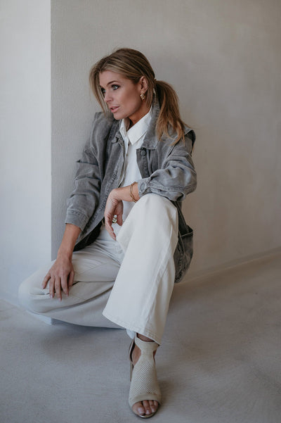 Portrei jacket I Grey - Wild Souls by JV® - Jackets