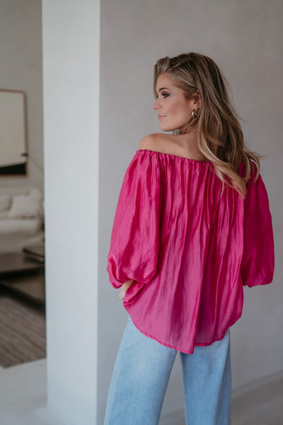 Possiedi blouse I Fuchsia - Wild Souls by JV® - Blouses