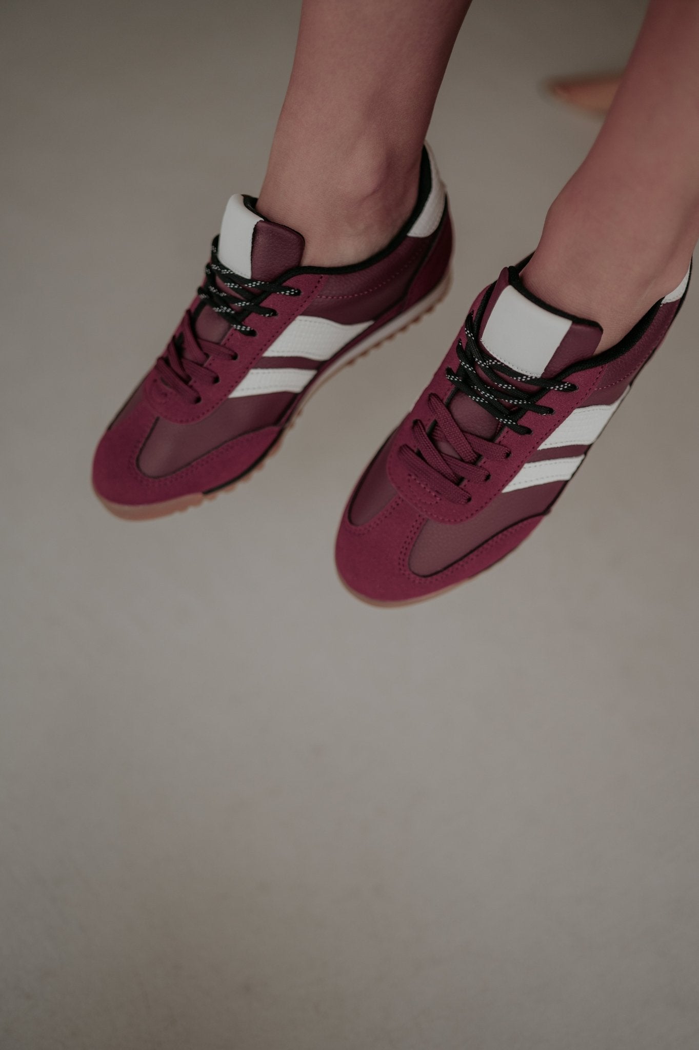 Preni sneakers I Bordeaux - Wild Souls by JV® - Sneakers