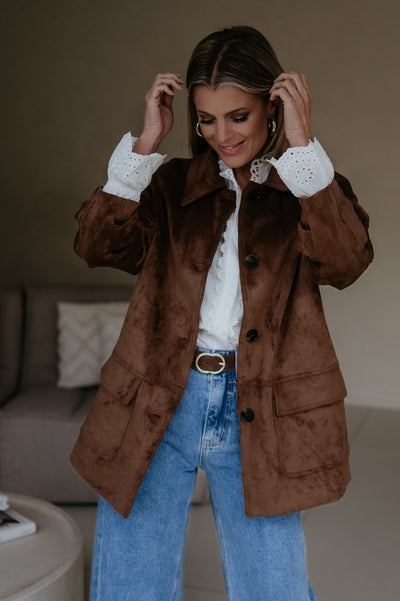 Presagio jacket I Chocolate Brown - Wild Souls by JV® - Jackets