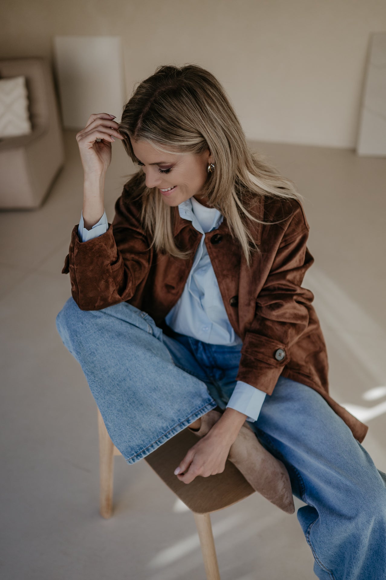 Presagio jacket I Chocolate Brown - Wild Souls by JV® - Jackets