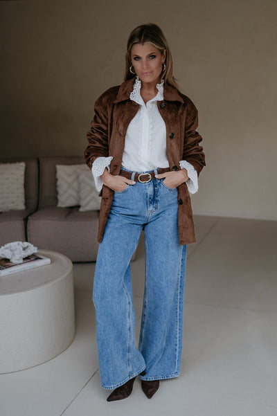 Presagio jacket I Chocolate Brown - Wild Souls by JV® - Jackets