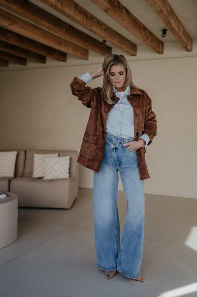 Presagio jacket I Chocolate Brown - Wild Souls by JV® - Jackets
