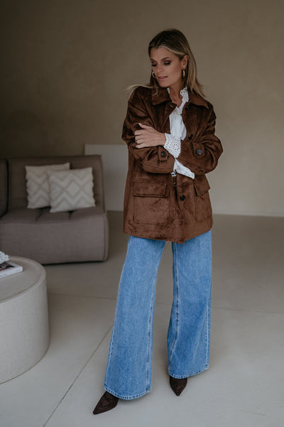 Presagio jacket I Chocolate Brown - Wild Souls by JV® - Jackets