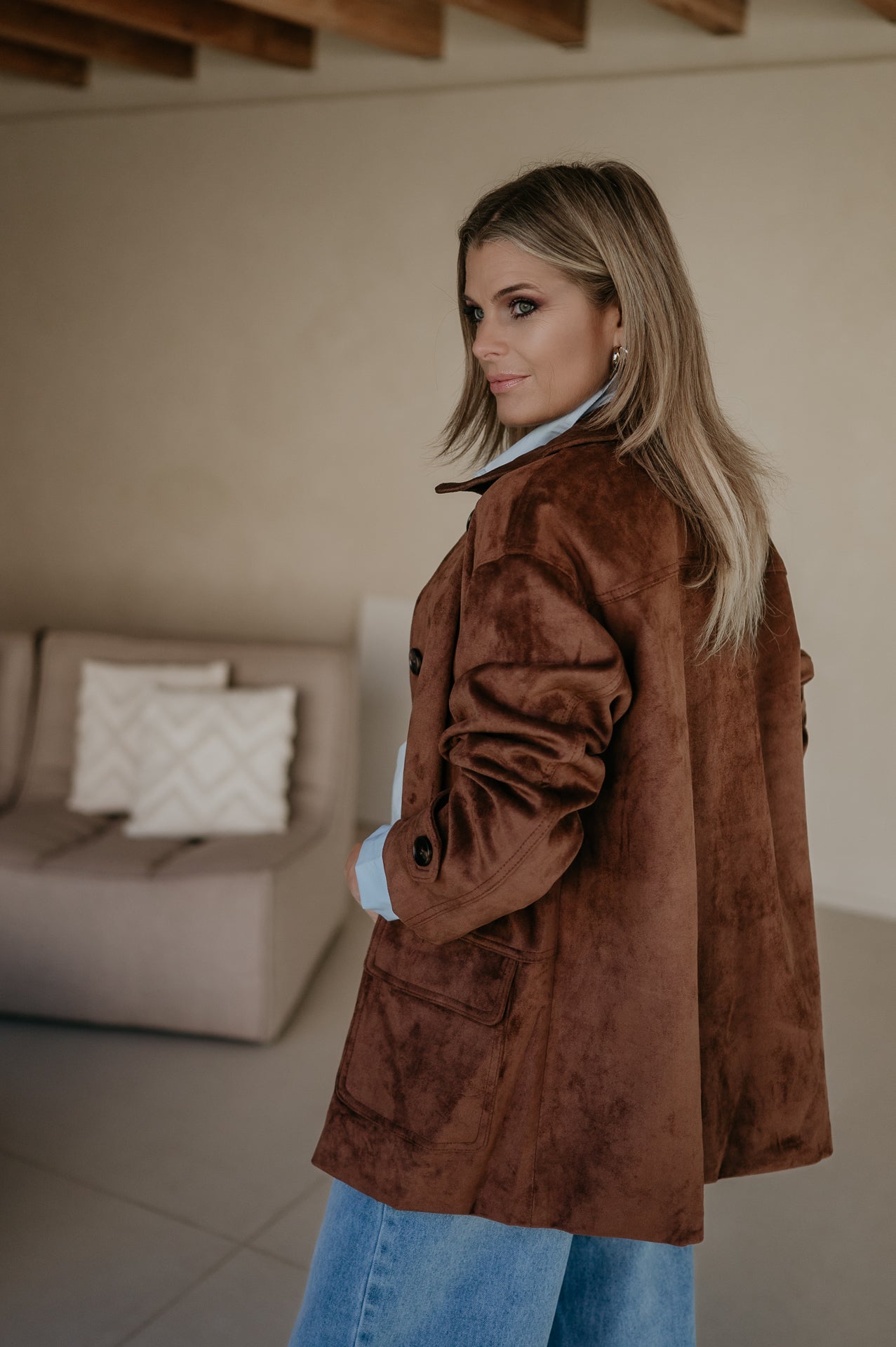 Presagio jacket I Chocolate Brown - Wild Souls by JV® - Jackets