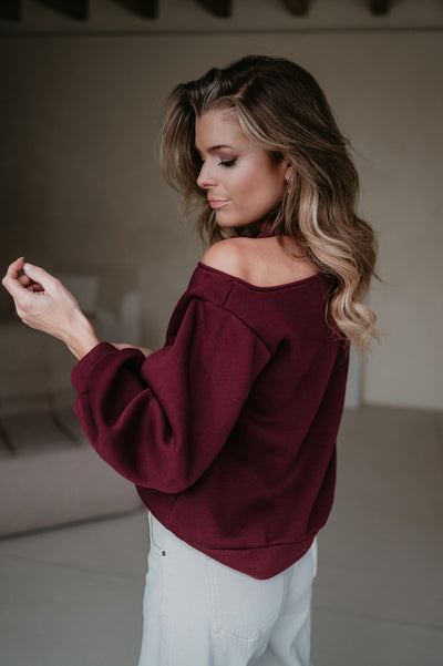 Prestito sweater I Bordeaux - Wild Souls by JV® - Sweaters