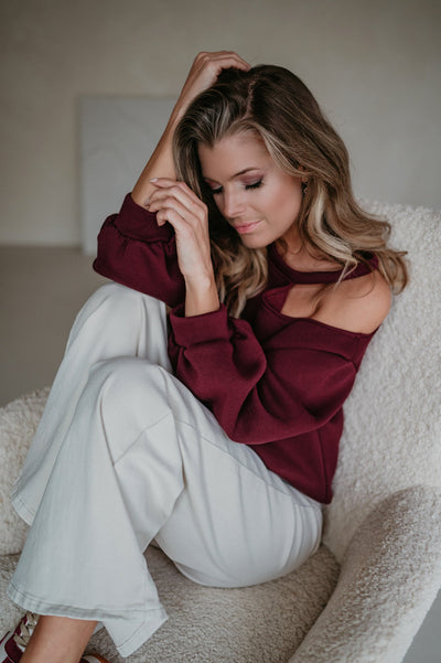 Prestito sweater I Bordeaux - Wild Souls by JV® - Sweaters