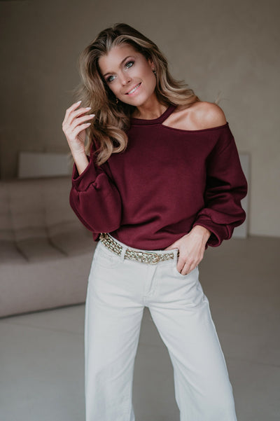 Prestito sweater I Bordeaux - Wild Souls by JV® - Sweaters
