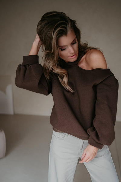 Prestito sweater I Chocolate Brown - Wild Souls by JV® - Sweaters