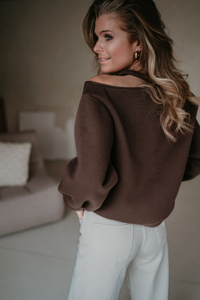 Prestito sweater I Chocolate Brown - Wild Souls by JV® - Sweaters
