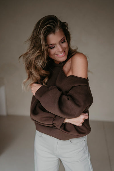Prestito sweater I Chocolate Brown - Wild Souls by JV® - Sweaters