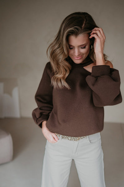 Prestito sweater I Chocolate Brown - Wild Souls by JV® - Sweaters