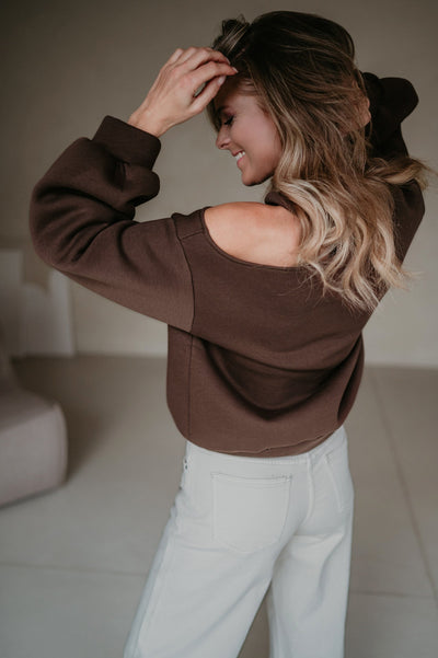 Prestito sweater I Chocolate Brown - Wild Souls by JV® - Sweaters