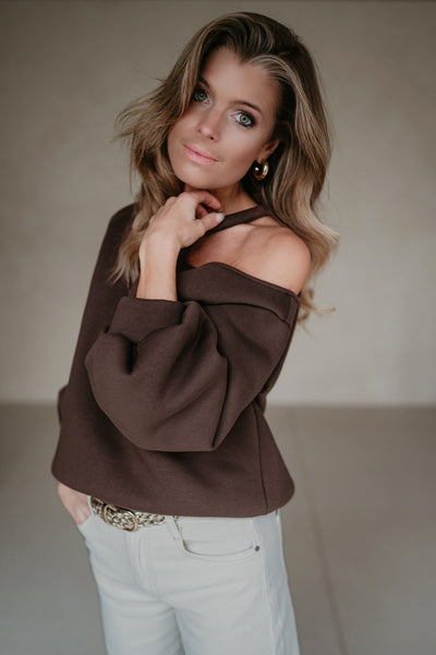Prestito sweater I Chocolate Brown - Wild Souls by JV® - Sweaters