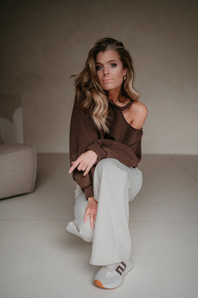 Prestito sweater I Chocolate Brown - Wild Souls by JV® - Sweaters
