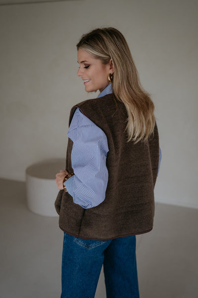 Presunto gilet I Brown - Wild Souls by JV® - Gilets