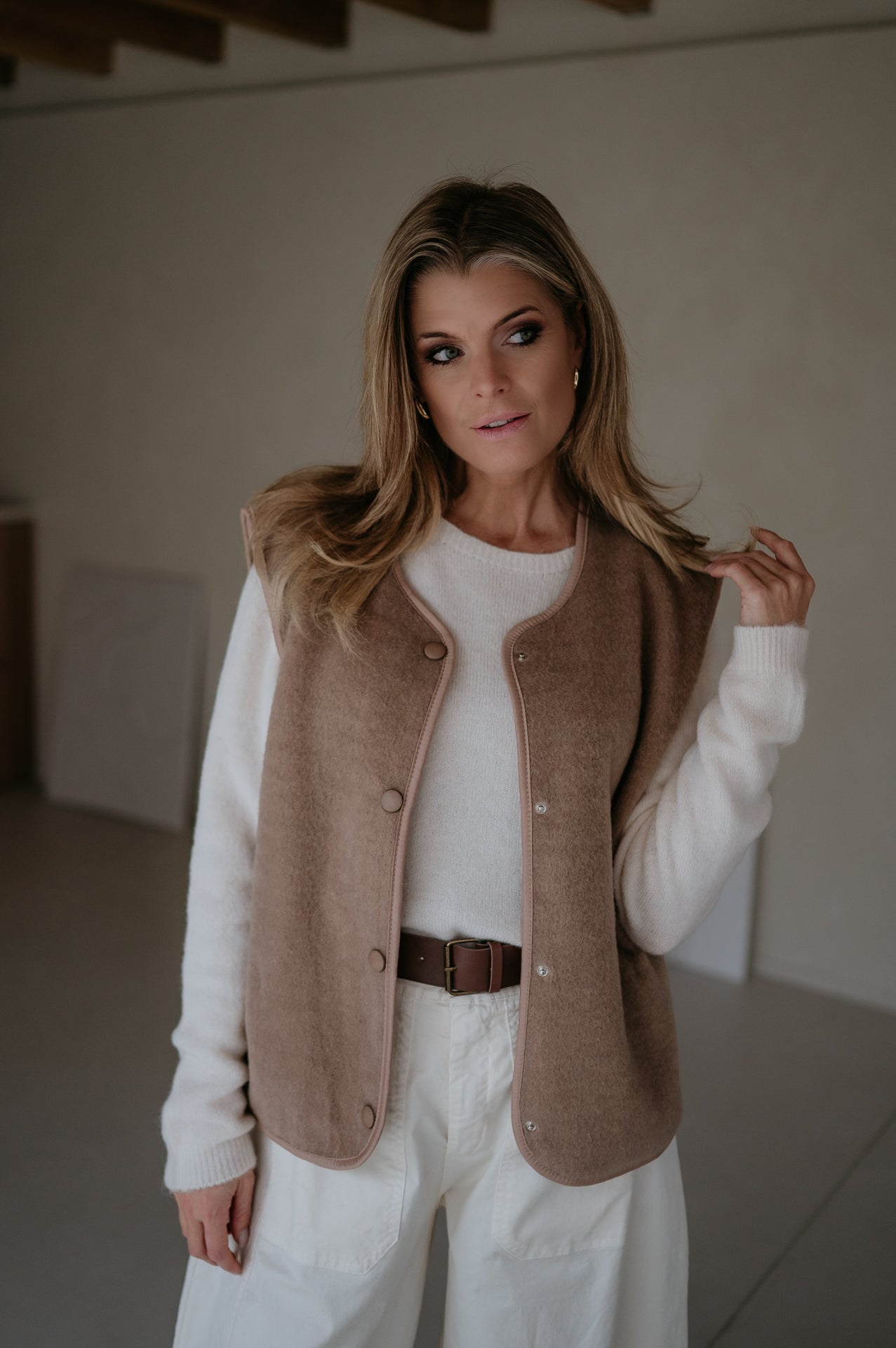 Presunto gilet I Camel - Wild Souls by JV® - Gilets