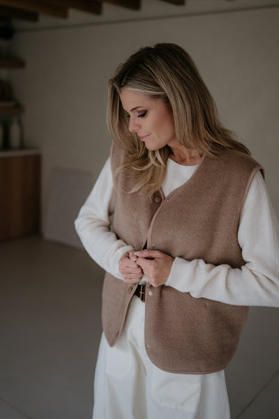 Presunto gilet I Camel - Wild Souls by JV® - Gilets