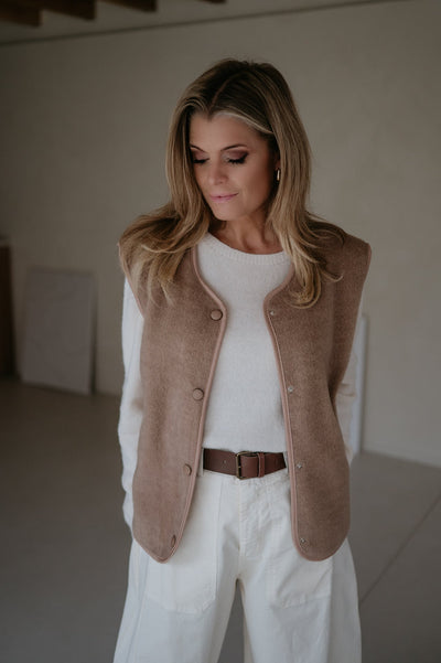 Presunto gilet I Camel - Wild Souls by JV® - Gilets