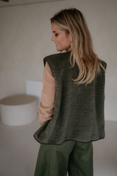 Presunto gilet I Khaki - Wild Souls by JV® - Gilets