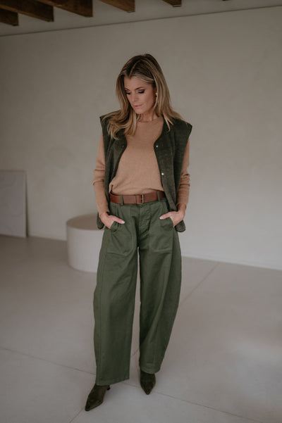 Presunto gilet I Khaki - Wild Souls by JV® - Gilets