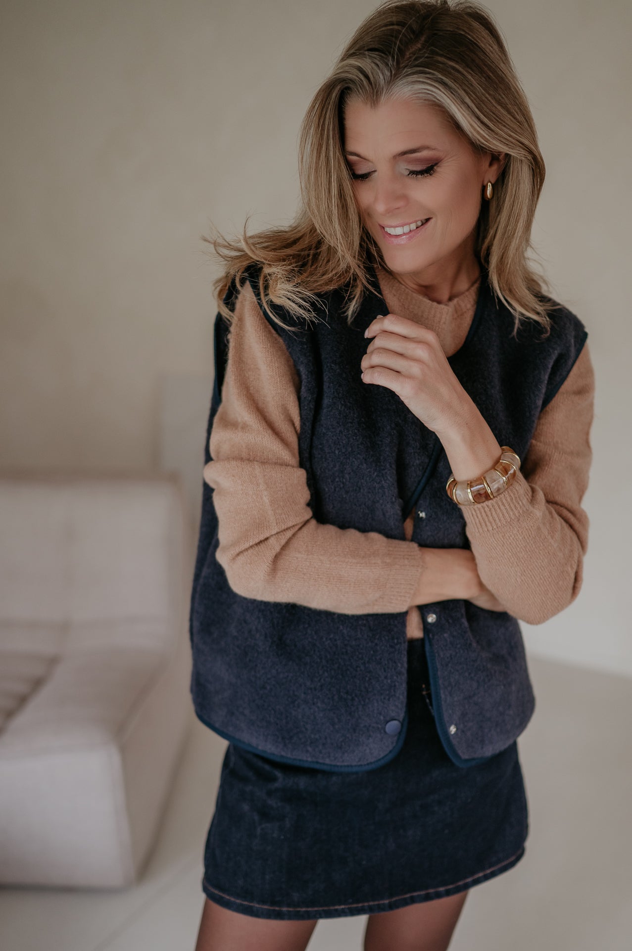 Presunto gilet I Navy Blue - Wild Souls by JV® - Gilets