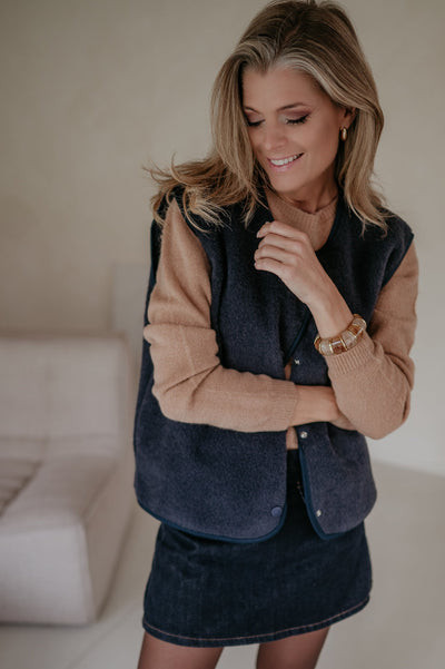 Presunto gilet I Navy Blue - Wild Souls by JV® - Gilets