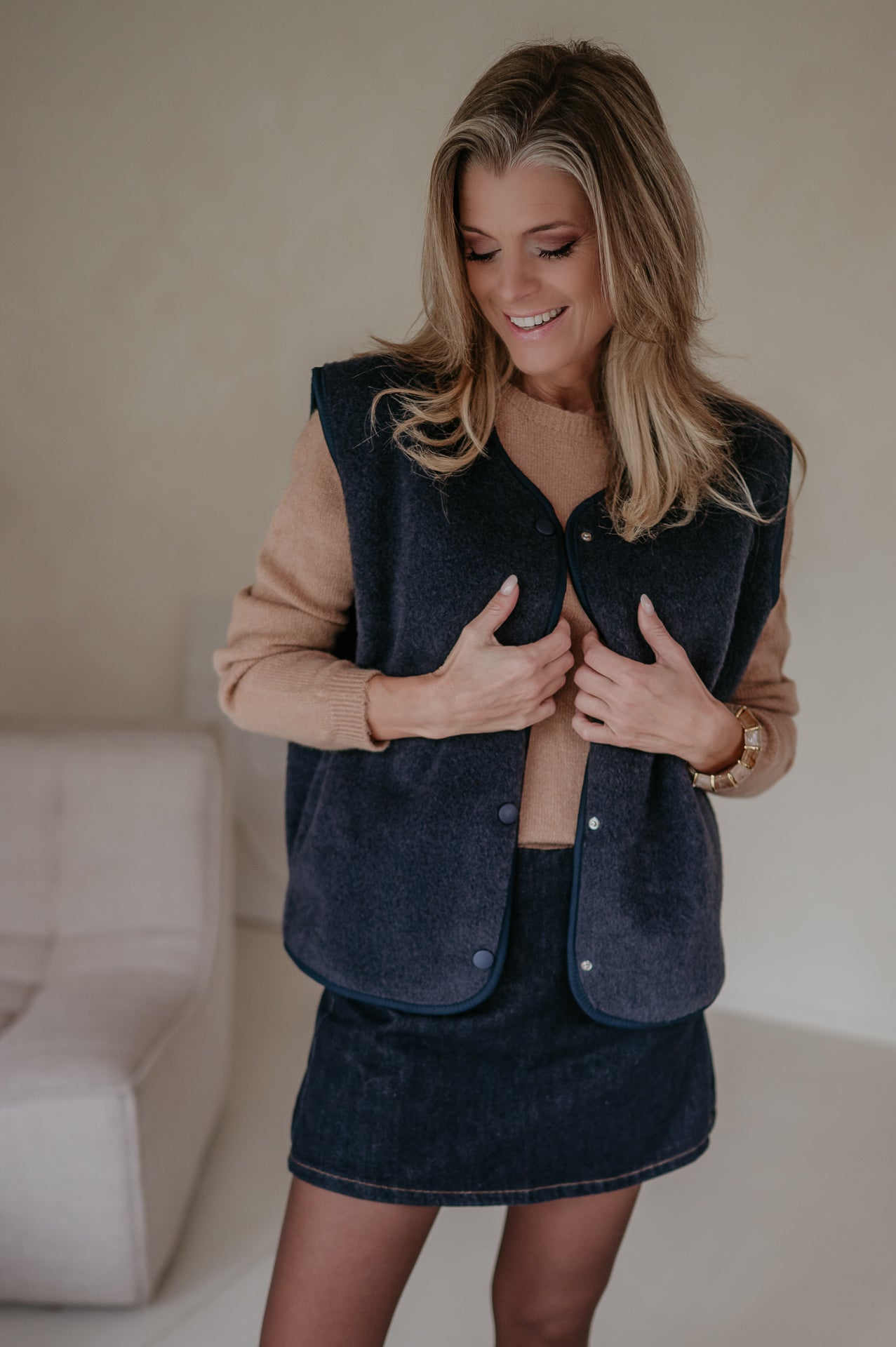 Presunto gilet I Navy Blue - Wild Souls by JV® - Gilets