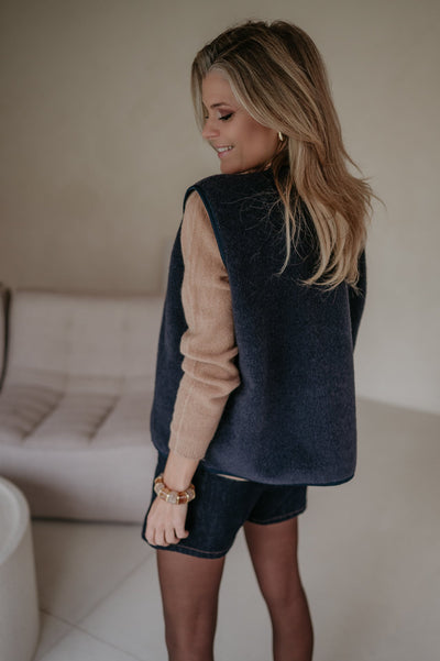 Presunto gilet I Navy Blue - Wild Souls by JV® - Gilets