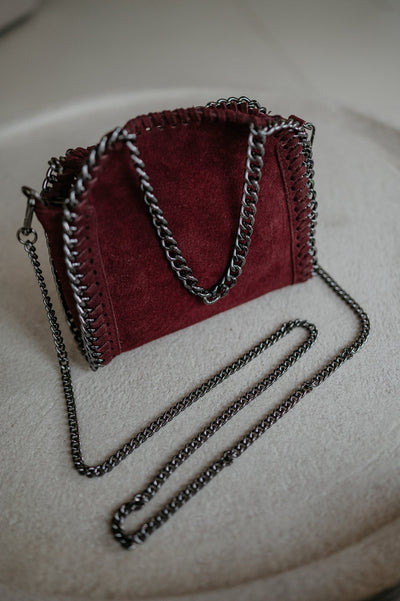 Proza handbag I Burgundy - Wild Souls by JV® - Handbags