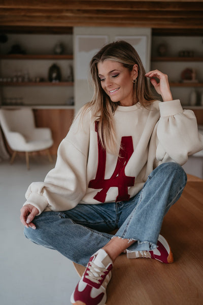 Prugna sweater I Beige - Wild Souls by JV® - Sweaters