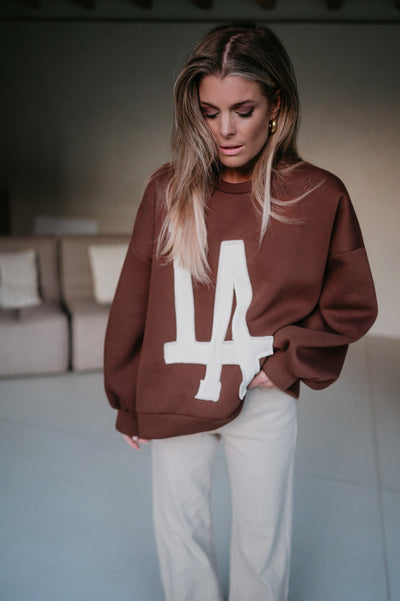 Prugna sweater I Chocolate Brown - Wild Souls by JV® - Sweaters