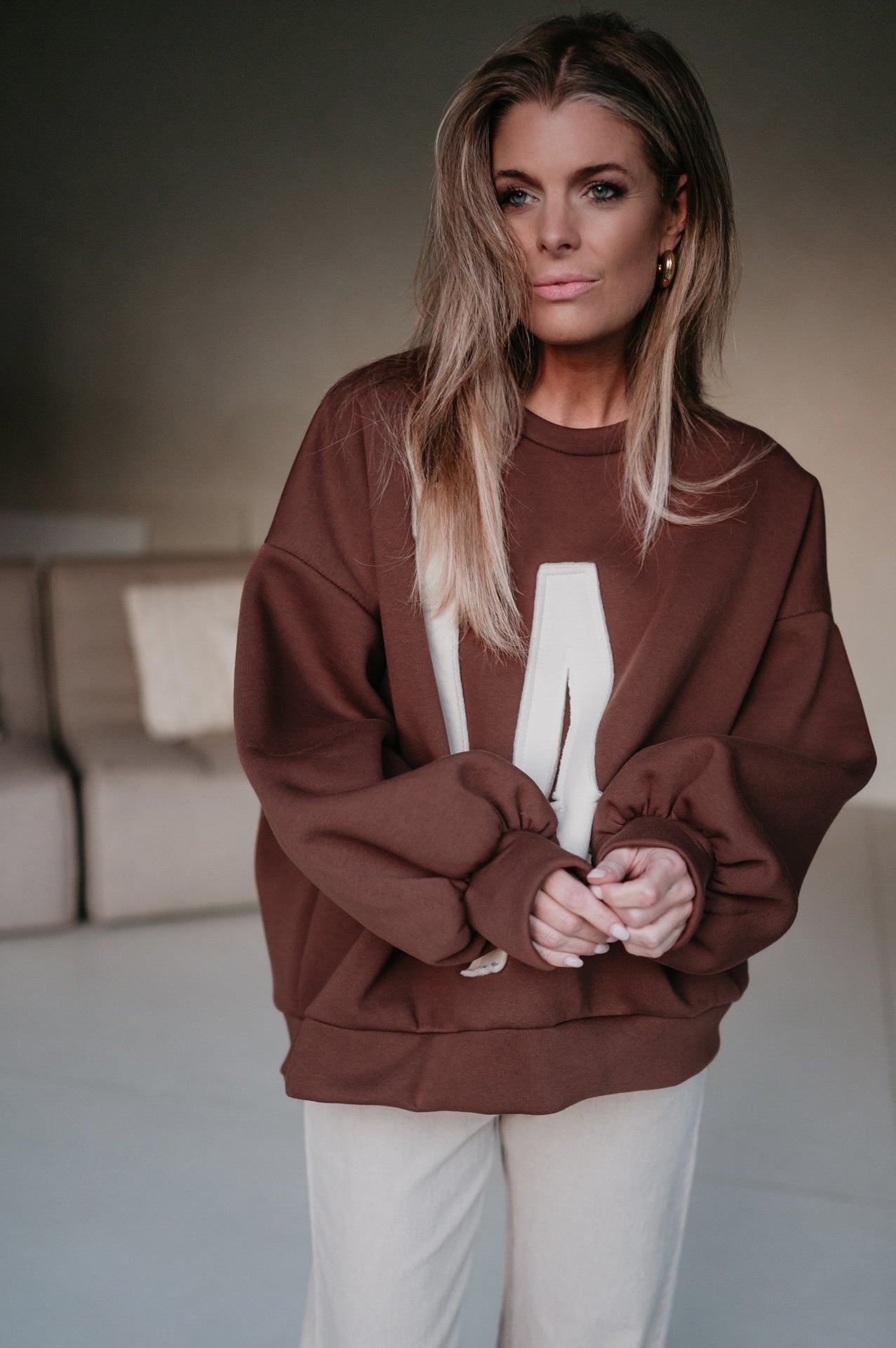 Prugna sweater I Chocolate Brown - Wild Souls by JV® - Sweaters
